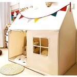 Детская палатка игровой домик для детей, 120х100х128 см - изображение