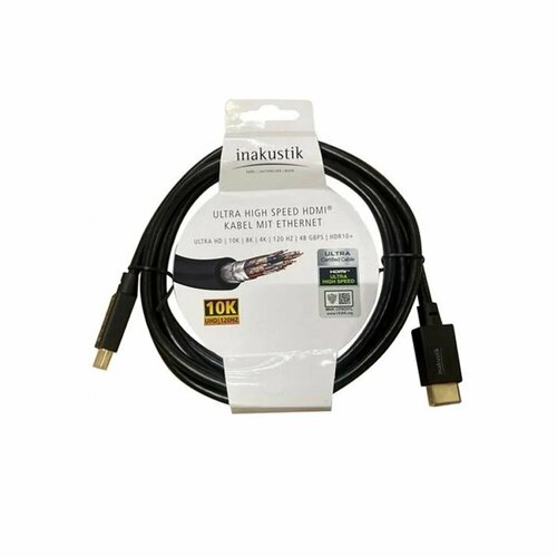 Inakustik White Ultra High Speed HDMI кабель hdmi (1m)
