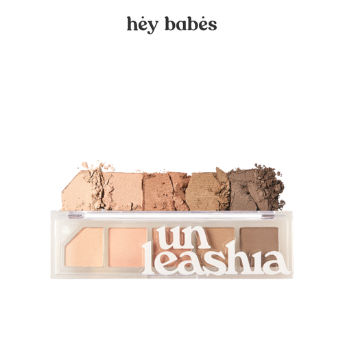 Палетка теней для век в ванильных оттенках UNLEASHIA Mood Shower Eye Palette #1 Vanilla Shower clio pro eye palette mini 01 mono mood 1 мини палитра