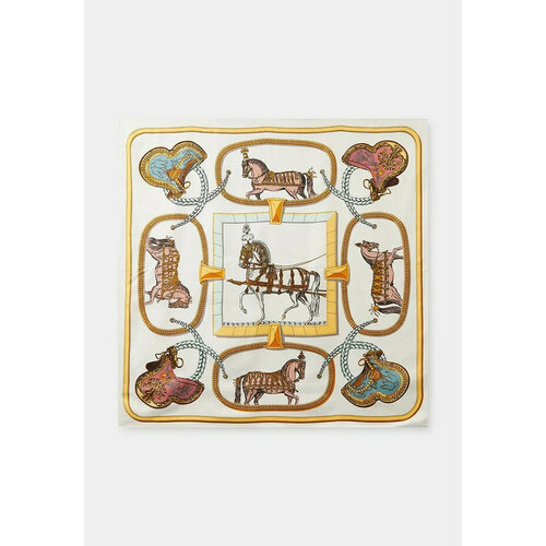 фото Платок rosedena,140х140 см, белый