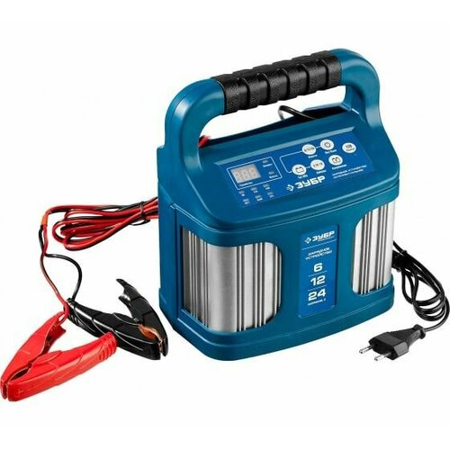 Универсальное зарядное устройство ЗУБР УЗУ-240 61224 В 2-12А розетка 12В 59305 10763₽