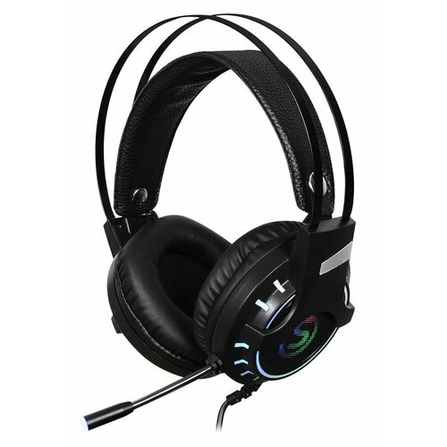 Гарнитура игровая SunWind SW-HS400G для компьютера и игровых консолей мониторные черный 1422132 189800₽