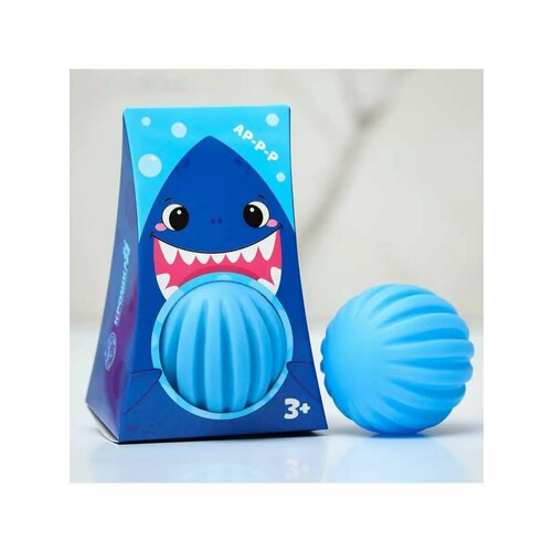 Массажный мячик рельефный развивающий для малышей от 3 м 261₽