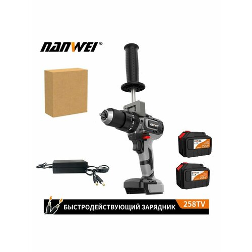 21В Электрический шуруповерт 150 НМ 60ah бурения льда 8354₽