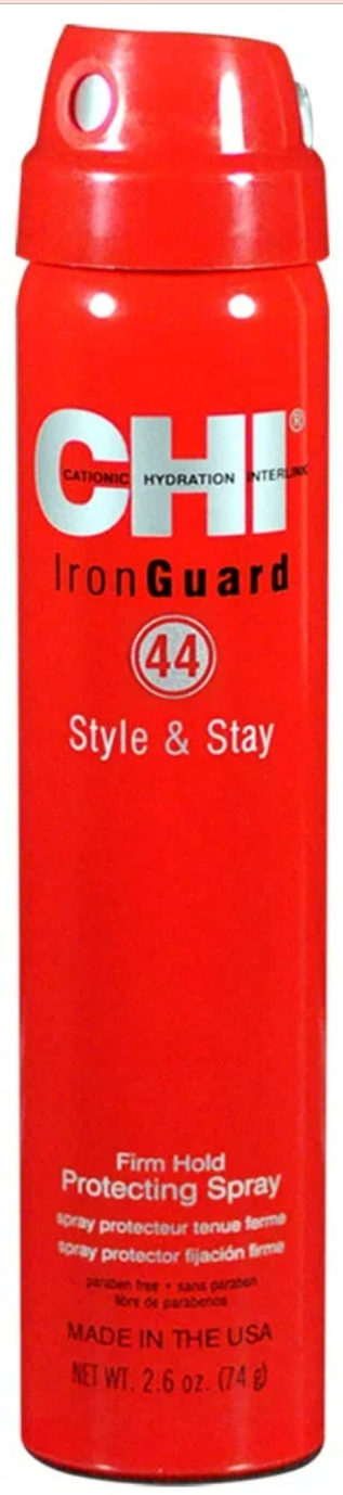 CHI Спрей для волос 44 Iron Guard Style & Stay Firm Hold Protecting Spray, сильная фиксация, 74 мл