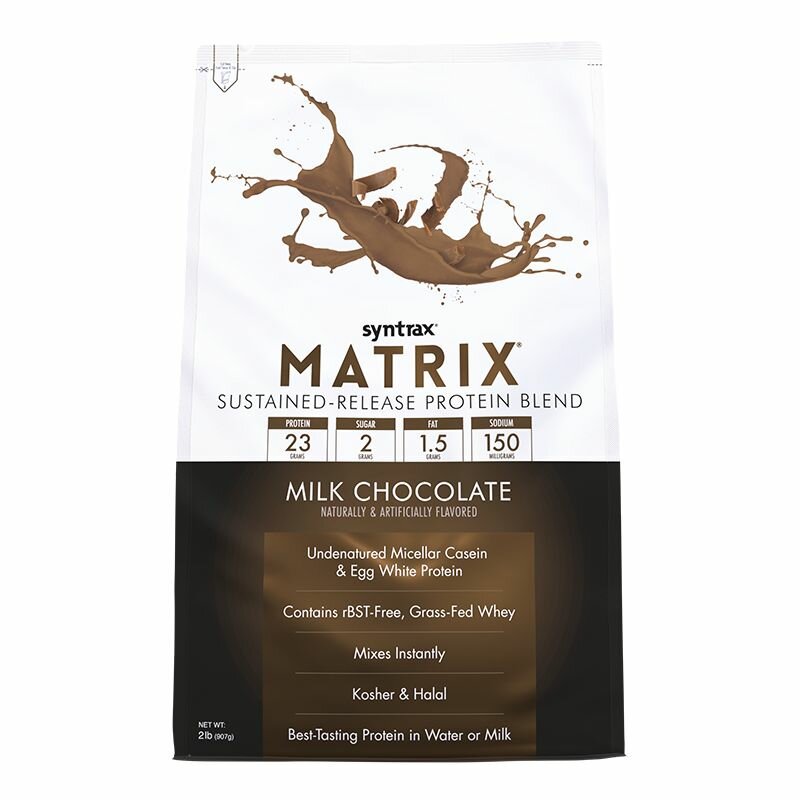 Протеин Syntrax Matrix 2.0 Milk Chocolate 908 гр
