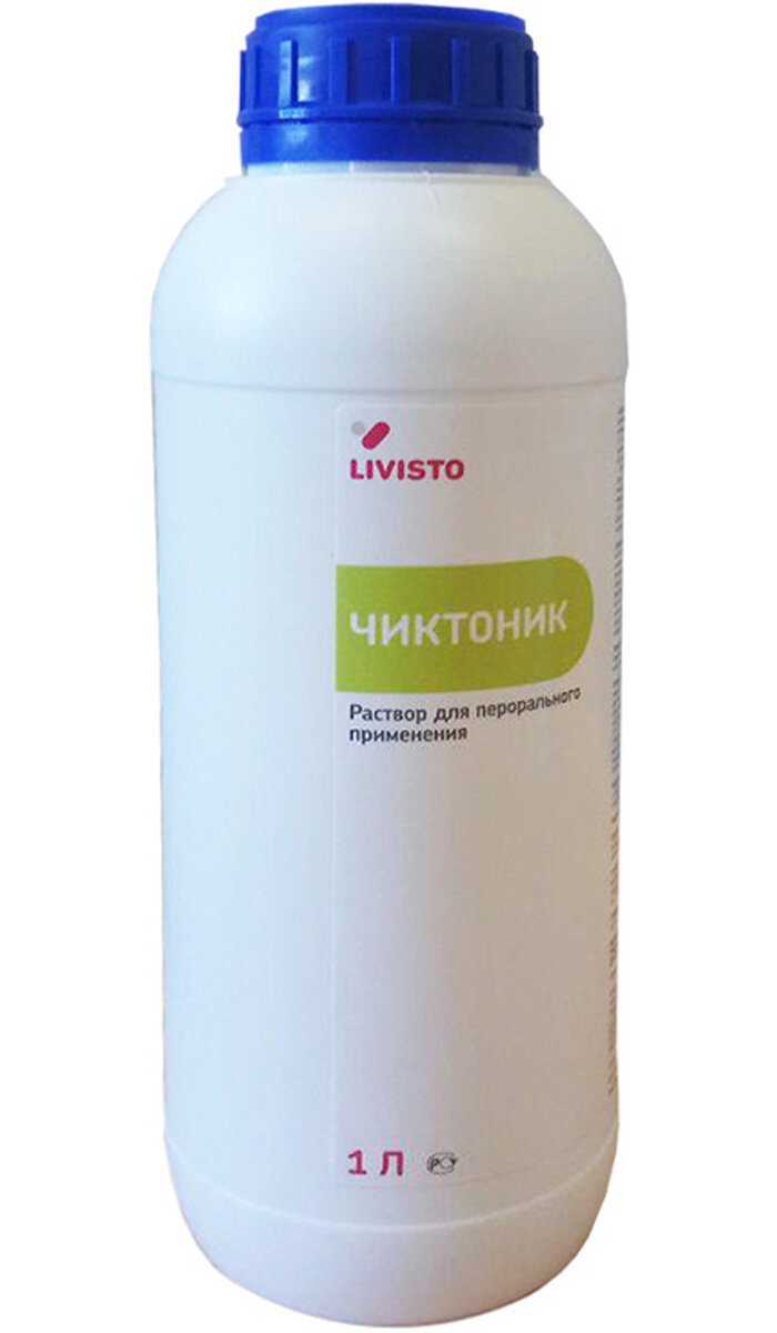 Добавка витаминно-аминокислотная для с/х животных и птиц Чиктоник LIVISTO (1 л)