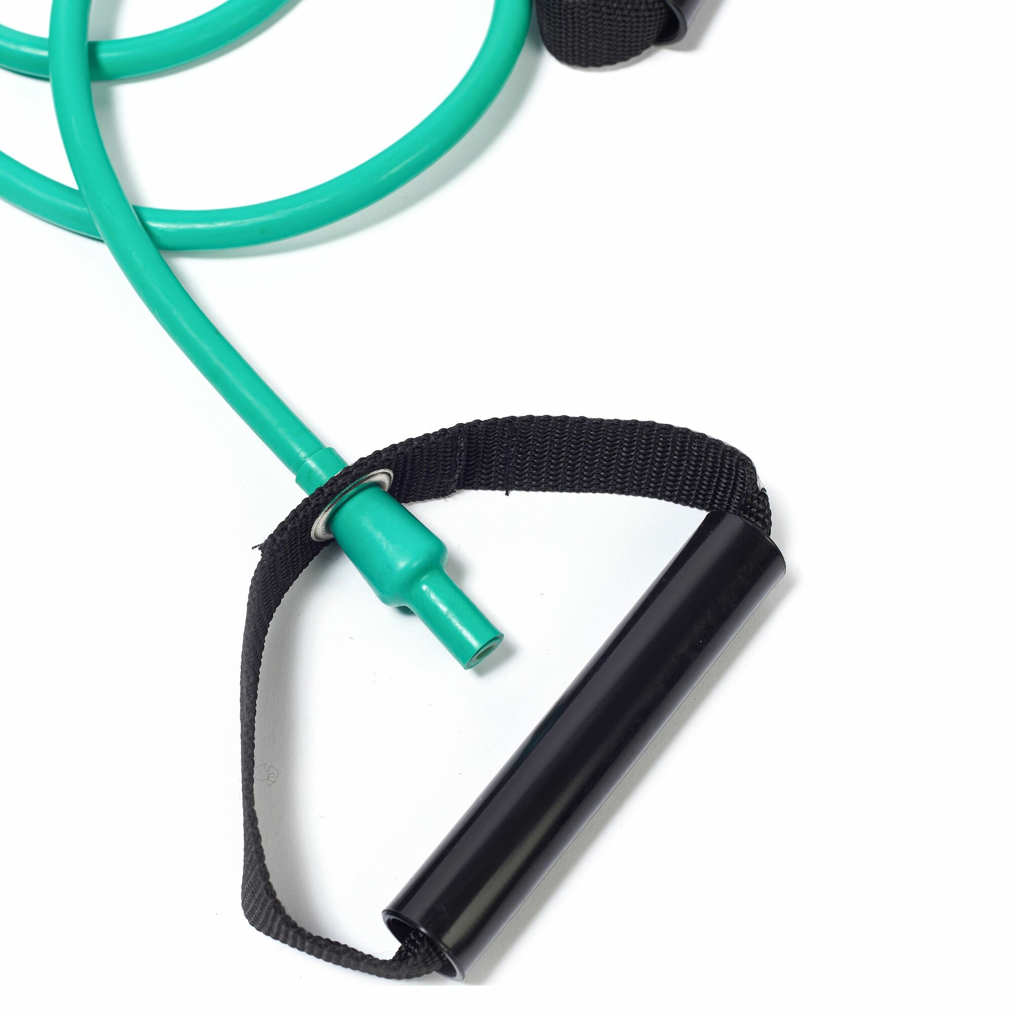 Эспандер трубчатый с ручками / Амортизатор для фитнеса DITTMANN Body-Tube, слабое сопротивление (5-8 кг), 120 см, зеленый