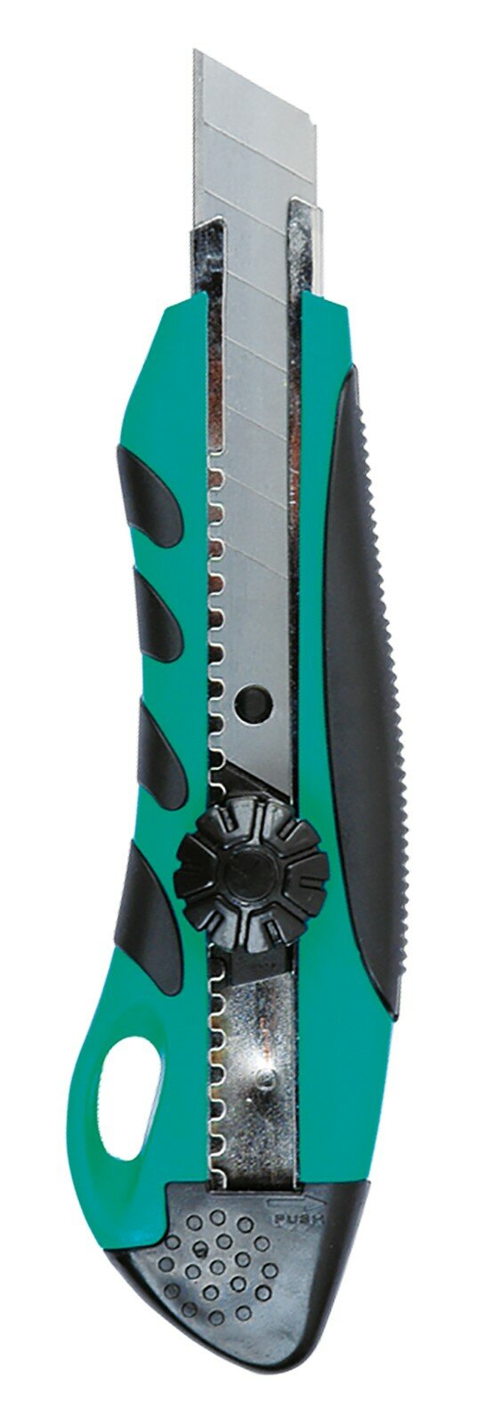Нож канцелярский усиленный, 18 мм., зеленый (50091) STANGER - фото №11