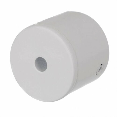 Держатель торцевой для карниза d20 мм белый