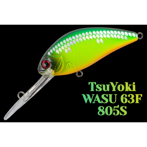 Воблер TsuYoki WASU 63F 805S вес 13 гр воблер tsuyoki wasu 63f f1530 вес 13 гр