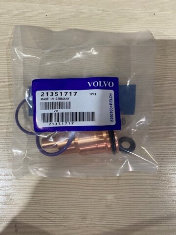 фото Стакан форсунки с уплотнительными кольцами Volvo Eng. D9A/B, D11A/B/C, D13A/B/C, D16A/B/C, DH 12 E Gen. 6