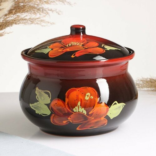 Супница Мак на черном 36л 1310₽