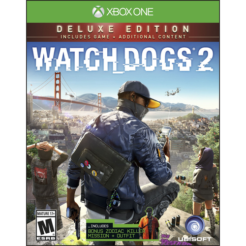 Игра Watch Dogs 2 Deluxe Edition для Xbox One , Series x|s , Русская озвучка, электронный ключ Аргентина