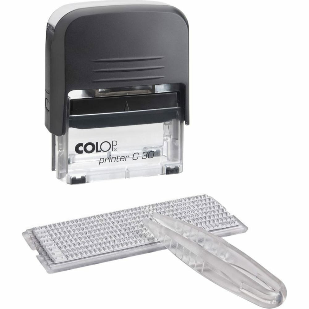 Штамп самонаборный Colop Printer C30/1 Set 18x47mm Black