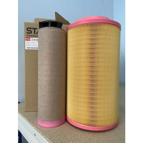 Фильтр воздушный STAL ST40108AB (32/920401+32/920402, P782104+P782107, AF26397+AF26398) JCB Caterpillar Claas, New Holland Sennebogen Terex