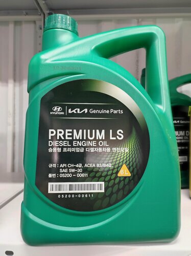 Изображение товара Дизельное моторное масло MOBIS Hyundai Kia Premium LS Diesel 5W-30