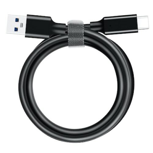 Кабель USB3.2 Cm-Am KS-845B-0.3 SuperSpeed, 3A - 0,3. метра, чёрный