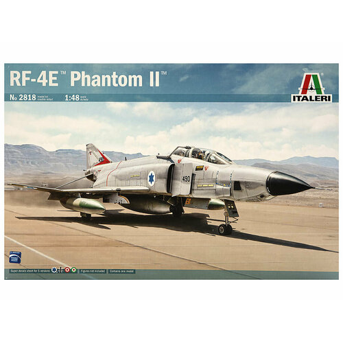 2766 italeri ударный тактический истребитель бомбардировщик tornado ids 311° gv rsv 1 48 2818 Italeri Истребитель-бомбардировщик RF-4E Phantom ll (1:48)