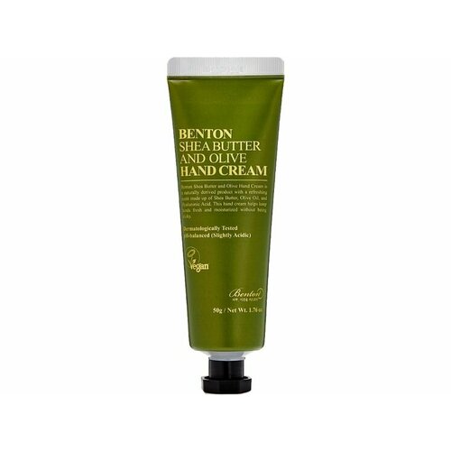 Увлажняющий крем для рук с маслом ши и оливы Benton Shea Butter and Olive Hand Cream 1471₽