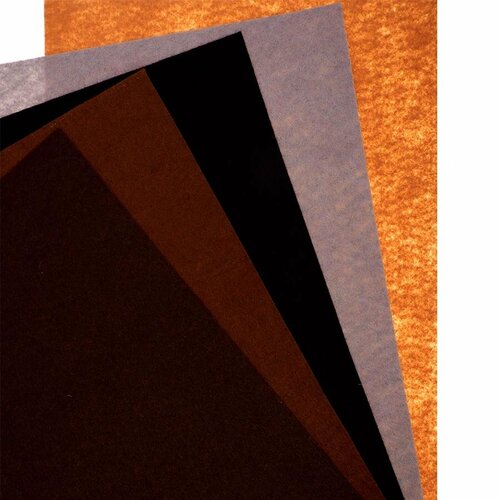 Набор твердого фетра, 20 х30 см, 1 мм / 5 листов / Осенний лес