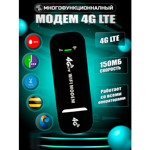 Модем 4g wifi. Карманный роутер wifi USB LTE черный бежевый