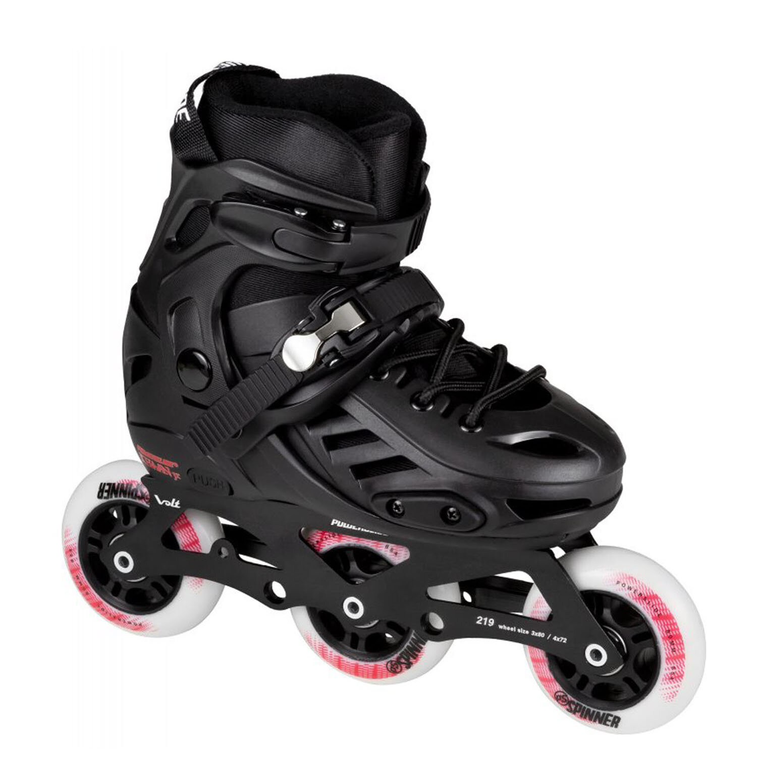 Картинки Роликовые коньки Powerslide Khaan Junior Pro Black (EUR:31-34)