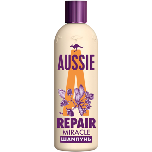 Шампунь Aussie Repair Miracle 300мл шампунь для волос aussie repair miracle 300 мл