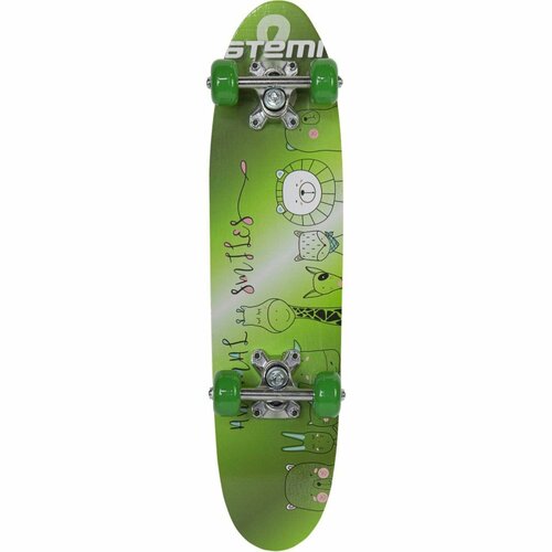 Скейтборд Atemi ASB24D01 зеленыйрисунок 990₽