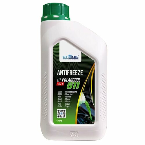 Антифриз GT Polarcool G11 зеленый 1кг 576₽
