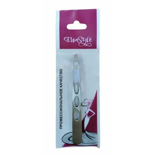 Iron Style Пинцет косметический Скошенный 1 шт 291₽