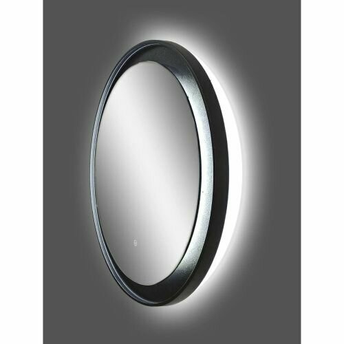 Зеркало Apeggo Flor Led D 700 с бесконтактным сенсором, черный