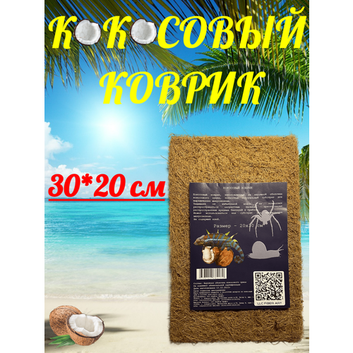 Кокосовый коврик 30*20