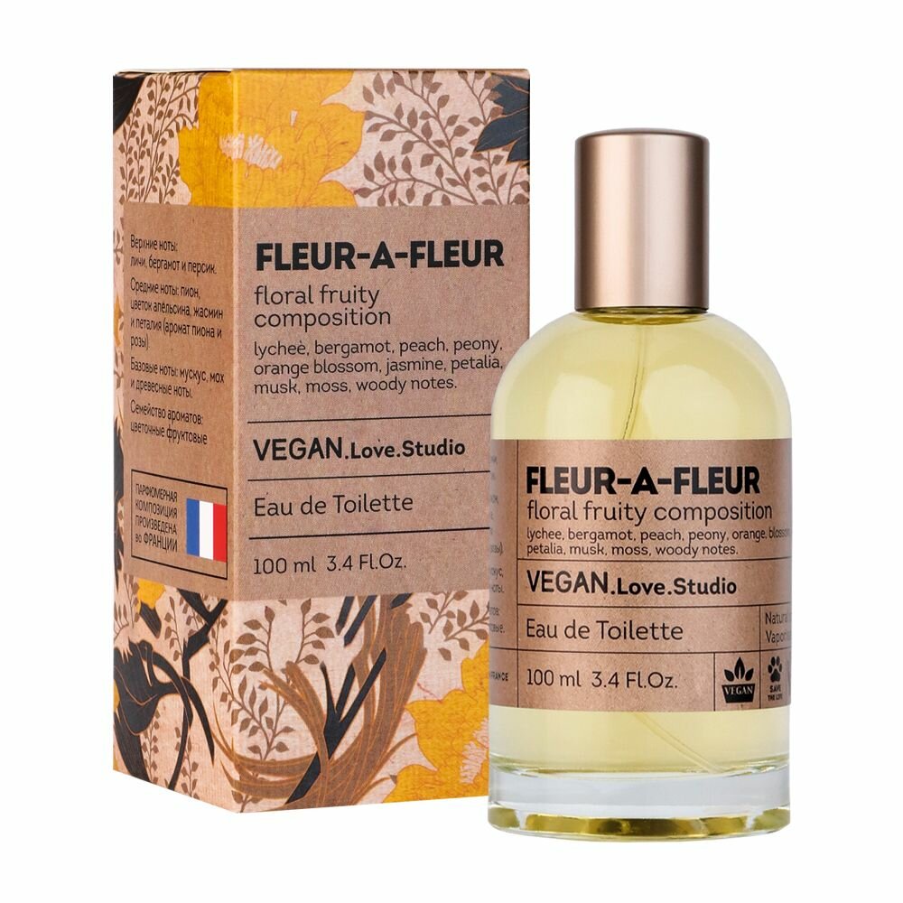 Delta parfum Туалетная вода женская Vegan Love Studio Fleur-a-Fleur, 100мл
