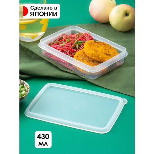Контейнер для еды, 430 мл; 16,5х11,5х3,3 см