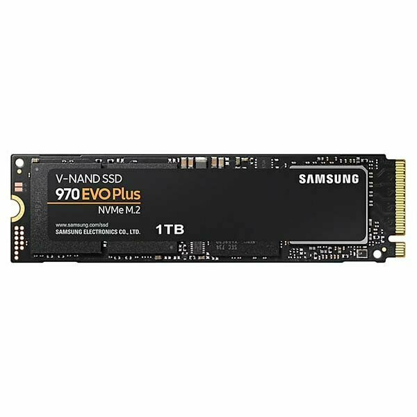 Внутренний SSD накопитель Samsung 1TB 970 EVO Plus NVMe M.2 (MZ-V7S1T0BW)