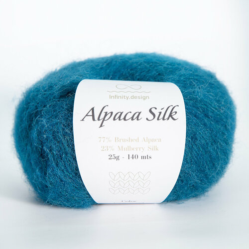 Infinity Design Alpaca Silk (6545 Petrol)