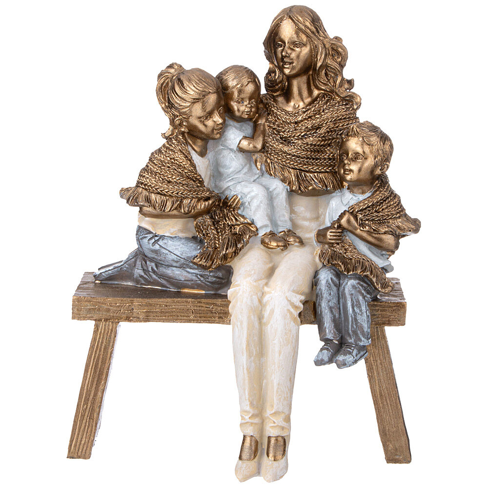 Lefard 162-1194 статуэтка мама С детьми 14,5Х9Х18 СМ