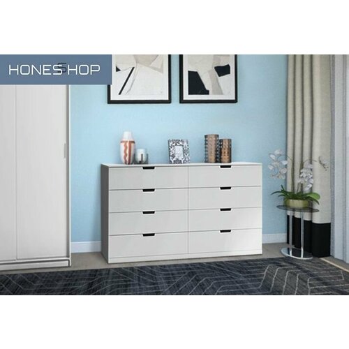 Комод Данли ЛДСП белый 150х47х89 20733₽