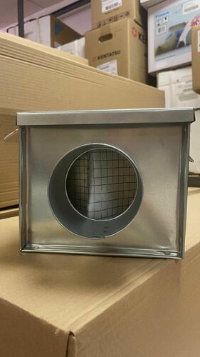 Изображение товара Фильтр для круглых каналов FSL 355 Diaflex с корпусом, класс очистки EU3