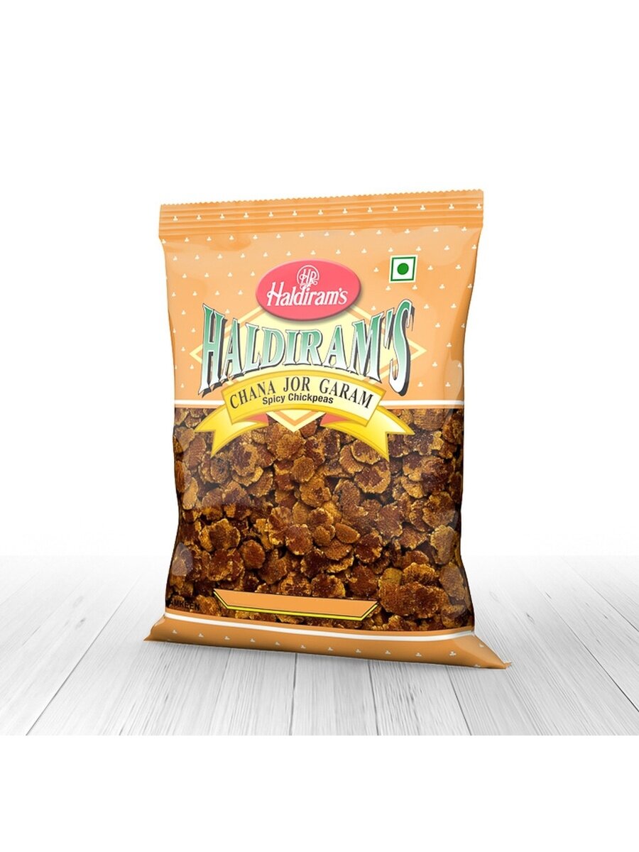 Хрустящий пряный нут Чана Гор Горам (Chana Gor Garam), 200 г