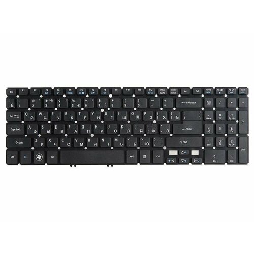 Клавиатура (keyboard) для TravelMate P455 Black, No Frame, горизонтально Enter, NK. I1713.00W новая русская клавиатура для acer 0178 nsk r3jbc 0r nsk r3bbc 0r 9z n8qbc b0r 9z n8qbc j0r 9z n8qbw k0r 9z n8qsq 70r