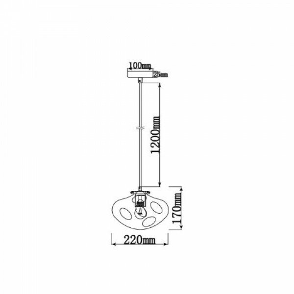 Светильник Vele Luce ALIENO 583 VL5352P11 - фото №6