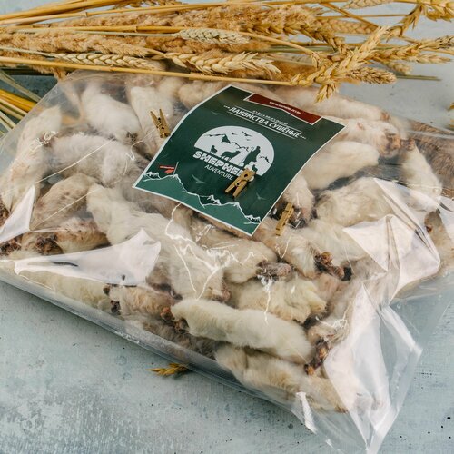 Съедобная игрушка для собак и кошек, кроличьи лапы 1000г SHEPHERD TM