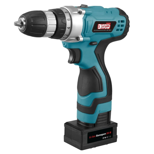 Аккумуляторная дрель-шуруповёрт ДА-242Li 2 аккумулятора Энергопром 4290₽