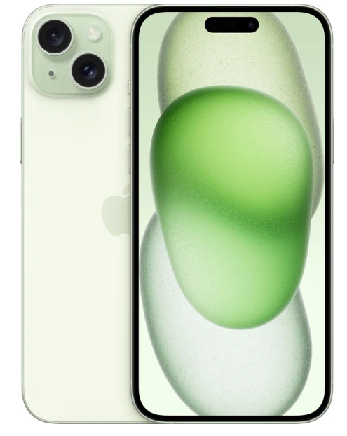 Смартфон Apple iPhone 15 Plus 256 ГБ, Dual: nano SIM + eSIM, зелeный