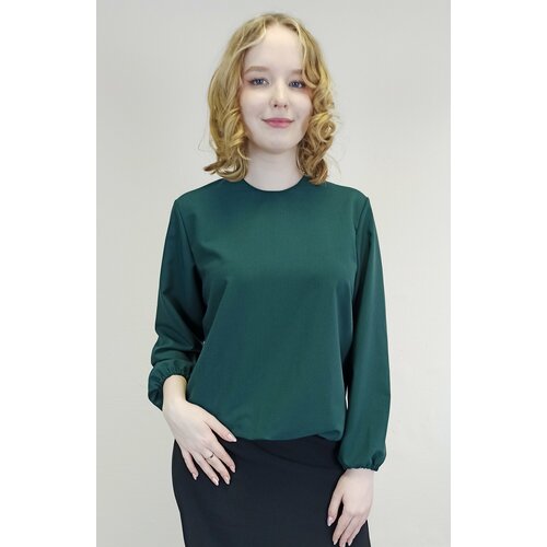 Блуза размер 48, зеленый