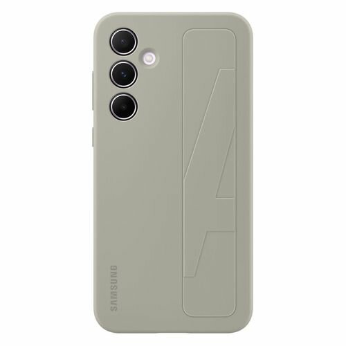 фото Чехол (клип-кейс) Samsung Standing Grip Case A55, для Samsung Galaxy A55, серый [ef-ga556tjegru]