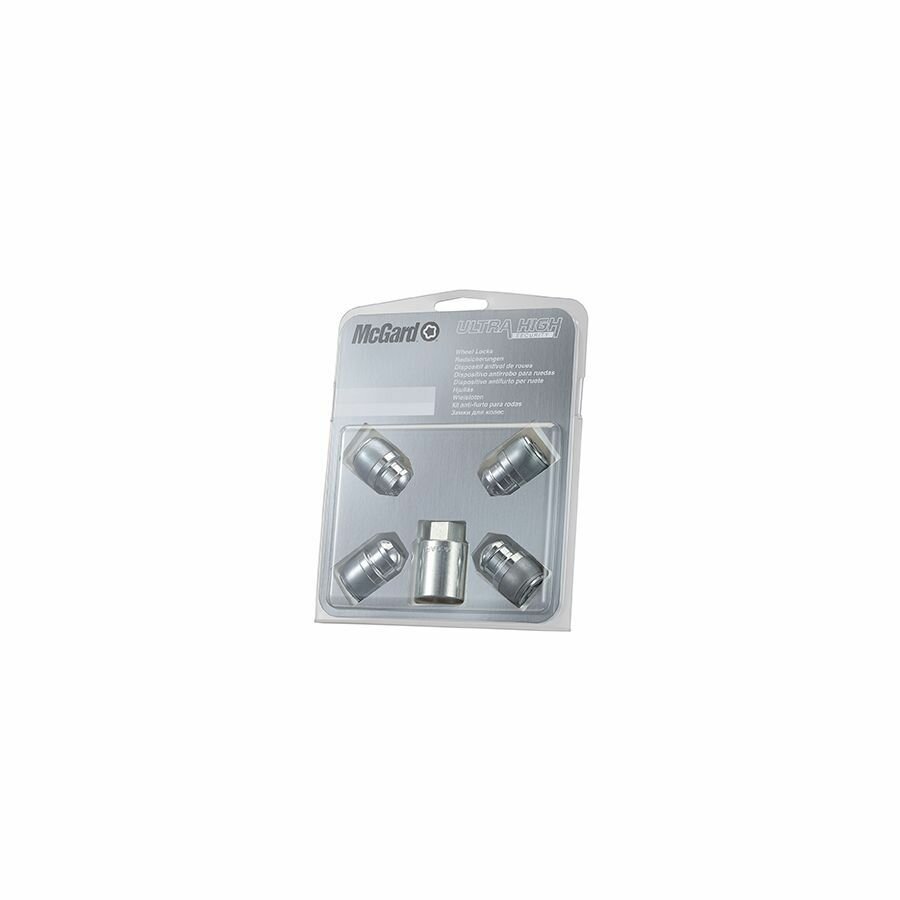 Гайки-секретки McGard 25000SL для Honda M12x1.5 длина L35mm, ключ S19mm, сфера, усиленные, 4 гайки 1ключ