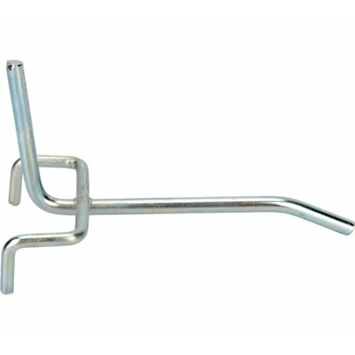 Одинарный крючок на перфорацию ООО ТД Ижпромсервис длина 100 мм диаметр 5 мм шаг 50 мм 10 шт НФ-00002434 2100₽